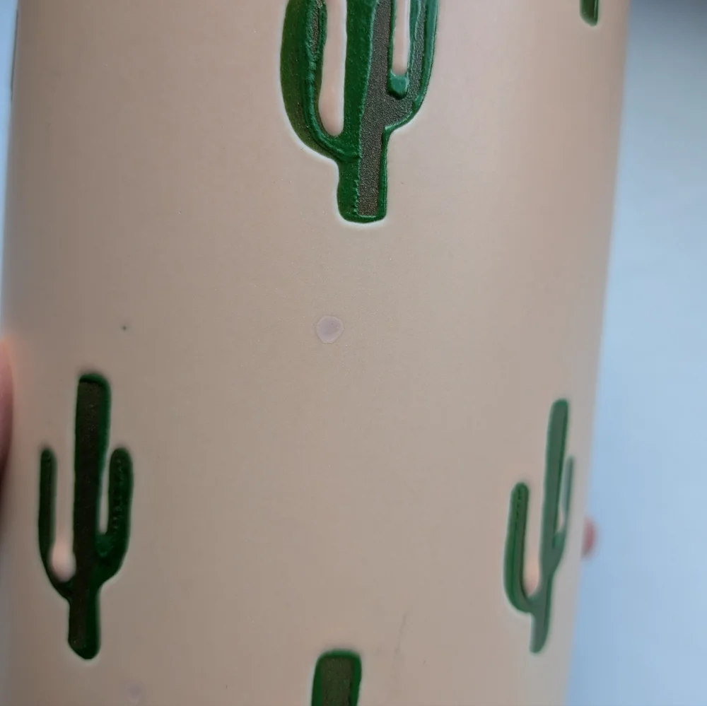 Southwestern Ceramic Cactus Vase